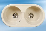 Zlewozmywaki - Brenor Libra Piaskowy - miniaturka - grafika 1