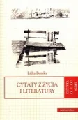 Filologia i językoznawstwo - Cytaty z życia i literatury Lidia Burska - miniaturka - grafika 1