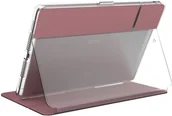Etui do tabletów - Speck Balance Folio Clear Etui Obudowa do iPad 10.2" (2019) (Rose Gold Woven Metallic/Clear) - miniaturka - grafika 1