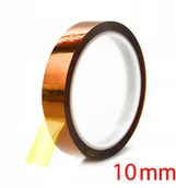 Filamenty i akcesoria do drukarek 3D - Taśma kaptonowa kapton capton 10mm 33m - miniaturka - grafika 1