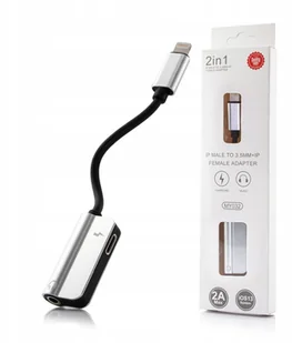 * Przejściówka lightning jack iPhone 7 8 X Adapter - Złącza, przejściówki, adaptery - miniaturka - grafika 4