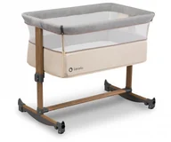 Łóżeczka i kojce - Lionelo Leonie łóżeczko dziecięce 3w1 Beige Sand Grey - miniaturka - grafika 1