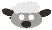 Stroje karnawałowe - GO Maska filcowa Owieczka 1 szt MFOWI-OB - miniaturka - grafika 1