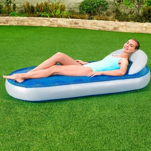 Bestway Materac dmuchany z zagłówkiem 181 x 87 cm Bestway 43237 43237 - Materace dmuchane i koła do pływania - miniaturka - grafika 4