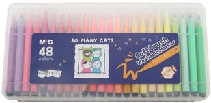 Pisak art pędzelkowy 48 kol So Many Cats M&G - Przybory szkolne - miniaturka - grafika 2