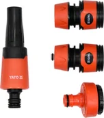 Inne akcesoria do nawadniania - YATO ZESTAW ZŁĄCZEK ZE ZRASZACZEM 4SZT 3/4"" I 1"" YT-99832 YT-99832 - miniaturka - grafika 1