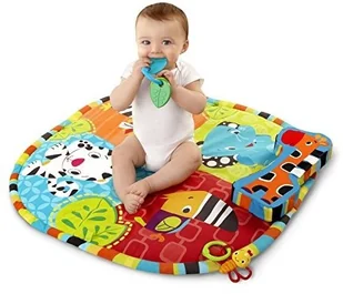 Bright Starts Mata edukacyjna Aktywna Żyrafa - Maty edukacyjne - miniaturka - grafika 5