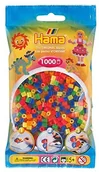 Prace ręczne dla dzieci - Hama 207 51 perły do prasowania w woreczku, ok. 1000 sztuk, Neon-Mix 207-51 - miniaturka - grafika 1