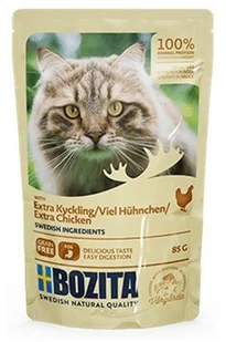 Bozita Cat Kurczak w sosie saszetka 85g - Mokra karma dla kotów - miniaturka - grafika 2