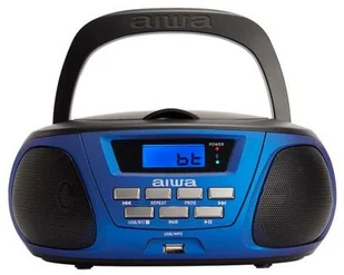 Aiwa BBTU-300BL niebieskie - Radioodtwarzacze - miniaturka - grafika 2