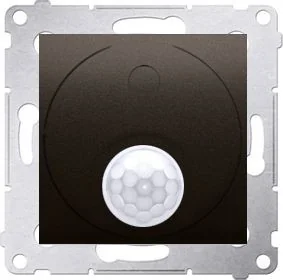 Kontakt SIMON Łącznik z czujnikiem ruchu 8(2) A, 230V brąz mat DCR11P.01/46 SI - Wyłączniki światła i elektryczne - miniaturka - grafika 2