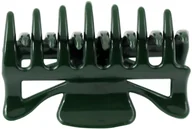 Ozdoby do włosów - Spinka klamra do włosów zielona 7 zębowa - miniaturka - grafika 1