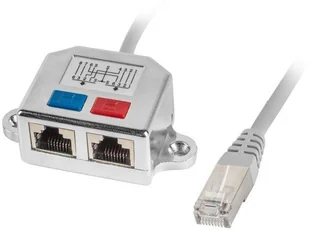 LANBERG Kabel rozdzielacz LAN RJ-45 na 2xRJ-45 FTP (2 urządzenia na 1 kablu) AD-0026-S - Pozostałe akcesoria sieciowe - miniaturka - grafika 7