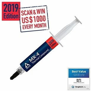 Arctic Arctic MX-4 8g, pasta termoprzewodząca ACTCP00008B - Pasty i materiały termoprzewodzące Arctic Arctic MX-4 8g, pasta termoprzewodząca ACTCP00008B - Pasty i materiały termoprzewodzące - miniaturka - grafika 2