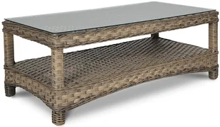 FocusGarden Zestaw mebli ogrodowych Trivento 3, brązowy melanż - Meble ogrodowe - miniaturka - grafika 8