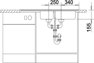 Blanco TOP EZS 11x4 500847 - Zlewozmywaki - miniaturka - grafika 5