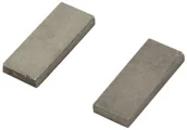 Magnesy - first4magnets Magnes Expert 25 x 10 x 3 mm grubości magnes samarium kobaltowy - ciągnięcie 3,3 kg (wysoka temperatura) (2 sztuki) F647SC-2 - miniaturka - grafika 1