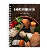 Notesy i bloczki - Murrano Przepiśnik kołonotatnik na przepisy z nadrukiem dla grzybiarza k KZ-COOK-005 - miniaturka - grafika 1