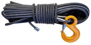 818 Xtr Wyciągarka XTR 13500lbs [6130kg] z liną syntetyczną 12V lina 10 mm czerwona dyneema 28m 10400kg +hak) 81877815 77815-uniw - Wciągarki - miniaturka - grafika 3