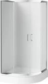 Kabiny prysznicowe - Deante Funkia 80 cm kabina kwadratowa DEA-2295-0 - miniaturka - grafika 1