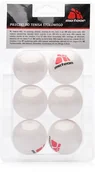 Tenis stołowy - Meteor Piłeczki do tenisa stołowego 15028 białe /6szt/ 15028 - miniaturka - grafika 1