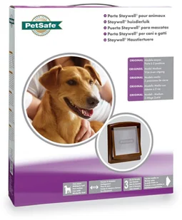 Altranet PetSafe Drzwiczki dla zwierząt 755, M 26,7 x 22,8 cm, brązowe, 5021 - Pozostałe akcesoria dla kotów - miniaturka - grafika 3