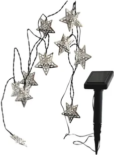 Polux Lampki solarne dekoracyjne gwiazdki DECOS 3,8 metra 304445 /SANICO - Lampy ogrodowe - miniaturka - grafika 2