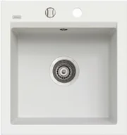 Zlewozmywaki - Kernau KGS M 45 1B PURE WHITE - miniaturka - grafika 1