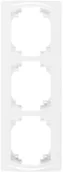 Klawisze i ramki - Karlik Ramka potrójna pionowa LOGO LRV-3 biały LRV-3 - miniaturka - grafika 1