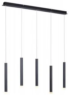 Leuchten Direkt 15205-18 - LED Żyrandol na lince BRUNO 5xLED/4,8W/230V czarny - Lampy sufitowe Leuchten Direkt 15205-18 - LED Żyrandol na lince BRUNO 5xLED/4,8W/230V czarny - Lampy sufitowe - miniaturka - grafika 1