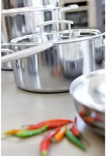 Demeyere Demeyere - Garnek niski z pokrywką Industry 4 L 40850-741-0 - Garnki - miniaturka - grafika 4