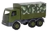 Samochody i pojazdy dla dzieci - POLESIE Poland Prestiż samochód z plandeką wojskowy - miniaturka - grafika 1