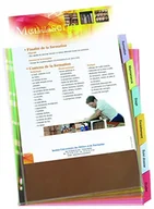 Przekładki do segregatorów - Elba koszulek/notatniki Rexel Advance posiadają 6 zakładek z PCW 9/100E formacie A4 + 100204579 - miniaturka - grafika 1