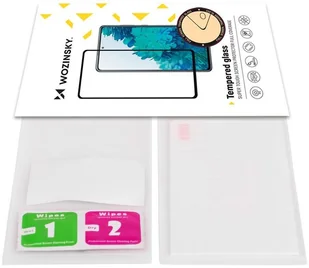 Wozinsky super wytrzymałe szkło hartowane Full Glue na cały ekran z ramką Case Friendly Xiaomi Redmi Note 10 5G / Poco M3 Pro czarny hurtel-72948-0 - Szkła hartowane na telefon - miniaturka - grafika 4