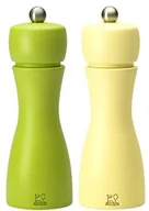 Młynki do soli i pieprzu - Peugeot 2/33262 wiosna młynek do pieprzu i soli, drewno, zielone jabłuszko/strohgelb Tahiti, 5,5 x 5,5 x 15 cm 2/33262 - miniaturka - grafika 1