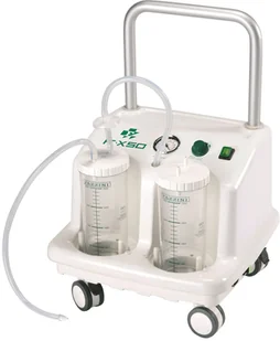 Fazzini Włochy Ssak elektryczny F-X50 jezdny Profesjonalne urządzenie jezdne do odsysania wydzielin. FX-50 - Urządzenia medyczne - miniaturka - grafika 3