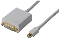 Adaptery i przejściówki - Digitus Adapter DisplayPort 1.1a mini DP - DVI M/F 0.15m AK-340406-001-W - miniaturka - grafika 1