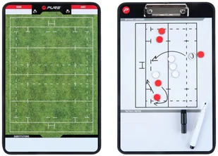 ACM Products Pure2Improve Dwustronna tablica trenerska do rugby, 35x22cm P2I100670 - Rugby - miniaturka - grafika 4