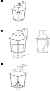Astro Elewacyjna LAMPA ścienna RICHMOND WALL LANTERN 7966 - Lampy ogrodowe - miniaturka - grafika 3