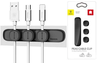 Baseus Organizer Baseus Baseus magnetyczny organizer do kabli Peas Cable Clip (26998-uniw) - Tuning komputera - akcesoria - miniaturka - grafika 3