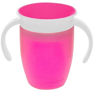 Munchkin Miracle 360° Kubek Niekapek 207 ml kolor różowy 012272 - Kubki dla dzieci - miniaturka - grafika 2