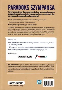 Samo Sedno Paradoks Szympansa. Przełomowy program zarządzania umysłem Steve Peters - Poradniki psychologiczne - miniaturka - grafika 2