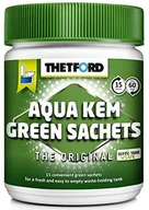 Akcesoria turystyczne - Thetford Aqua Kem Zielony saszetkach WC- można od 15 30533AJ - miniaturka - grafika 1