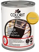 Lakiery do drewna - Colorit Lakier akrylowy  Drewno Półmatowy bezbarwny 0 75 l - miniaturka - grafika 1