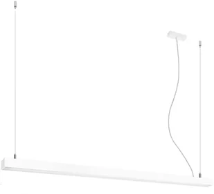 Thoro Nowatorska Lampa Wisząca PINNE 1450 BIAŁY Minimalistyczny Design Lampa Sufitowa Natynkowa Żyrandol Moduł LED Ciepła Barwa Światła Oświetlenie do Salonu Nad Stół Sypialni Biura Oprawa THORO TH.083 - Lampy sufitowe - miniaturka - grafika 3