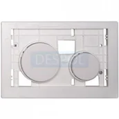 Przyciski spłukujące - TECE loop płytka Z przyciskami - białe 9.240.663 - miniaturka - grafika 1