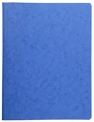 Teczki i skoroszyty - Exacompta 240125E skoroszyt (z kartonu o gramaturze 425 g/m2, z mechanizmem sprężynowym, idealny do formatu DIN A4, format 24 x 32 cm, do dziurkowanych dokumentów), 1 sztuka, niebieski - miniaturka - grafika 1