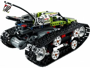 LEGO Technic Zdalnie sterowana wyścigówka gąsienicowa 42065 - Klocki - miniaturka - grafika 6