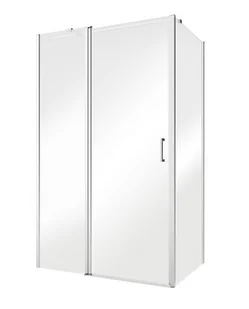 Kabina prysznicowa drzwi uchylne 120x90 cm Exo-C Besco EC-120-190C+PCH-90-190C - Kabiny prysznicowe Kabina prysznicowa drzwi uchylne 120x90 cm Exo-C Besco EC-120-190C+PCH-90-190C - Kabiny prysznicowe - miniaturka - grafika 1