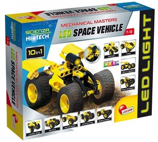 Lisciani Scienza Hi Tech Pojazd kosmiczny Led - Klocki - miniaturka - grafika 3